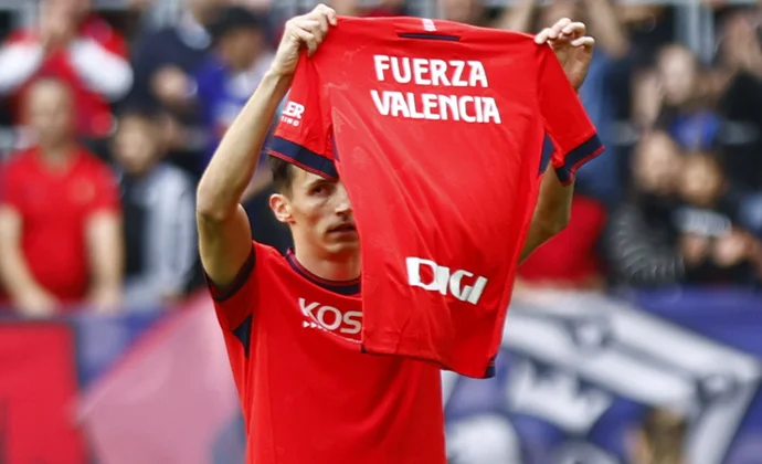 Jornada 13: Osasuna 1-0 Valladolid. Estadísticas y puntos fantasy