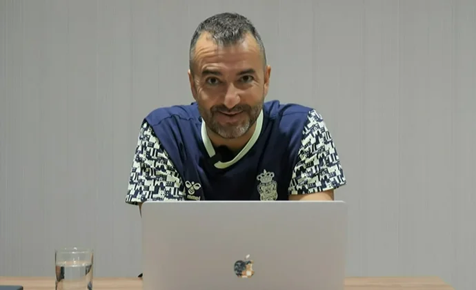 Diego Martínez no descarta algún cambio en el once y habla de Pezzolesi, Loiodice y el Atlético