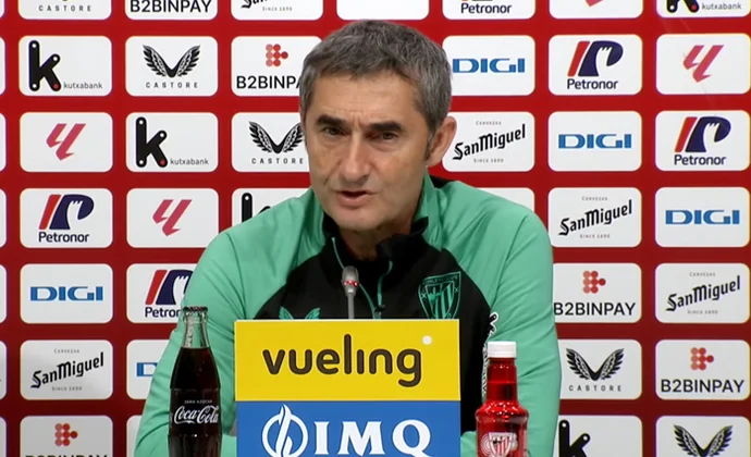 Valverde habla de Unai Simón, Padilla, Martón, De Marcos y el Real Betis