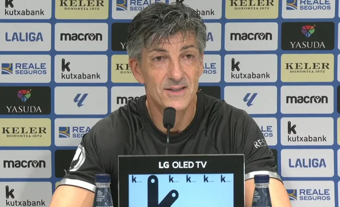 Imanol descarta a Turrientes y Barrenetxea, habla de la falta de gol y la falta de fechas para el aplazado