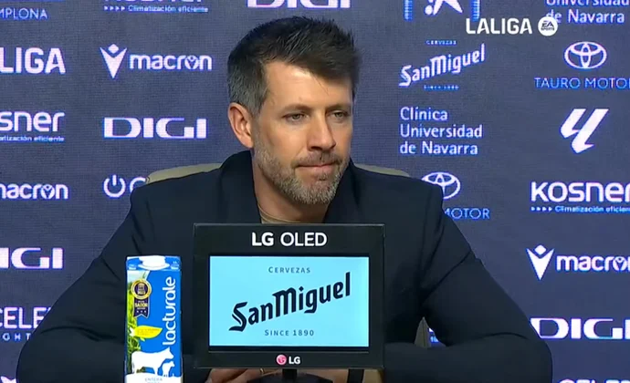 Pezzolano intenta rescatar cosas buenas del partido y lamenta el arbitraje