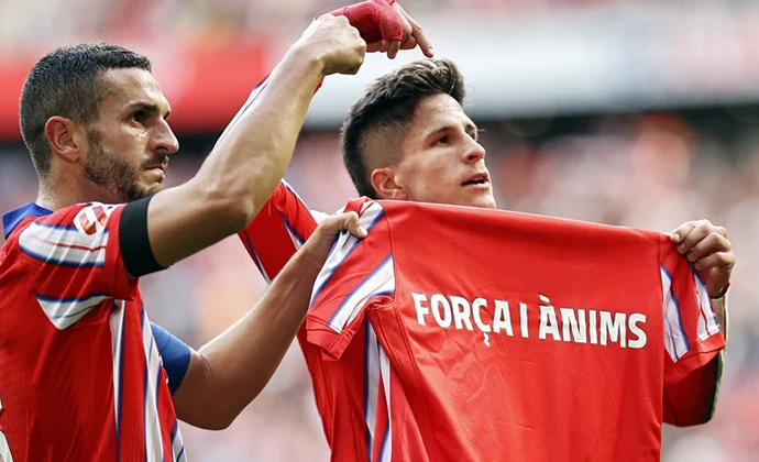 Jornada 12: Atlético 2-0 Las Palmas. Estadísticas y puntos fantasy