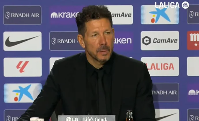 Simeone analiza el triunfo y habla de Giuliano, Lenglet, Barrios y Griezmann