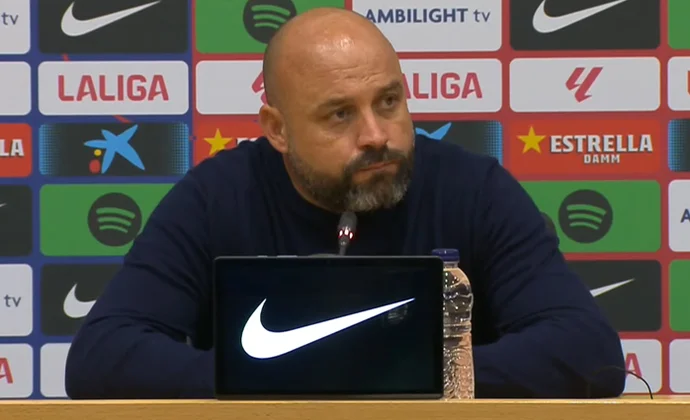 Manolo analiza la derrota y habla de Kumbulla, Bauzà y Puado