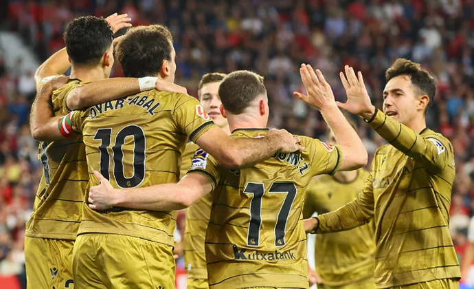 Jornada 12: Sevilla 0-2 Real Sociedad. Estadísticas y puntos fantasy