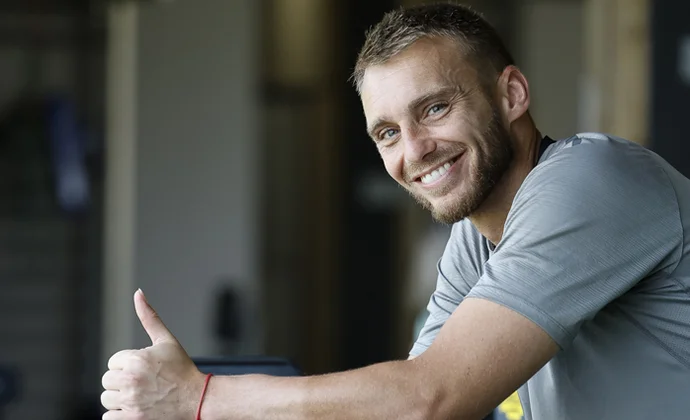 Vuelta al trabajo en Barranco Seco con Cillessen en el gimnasio con buenas sensaciones