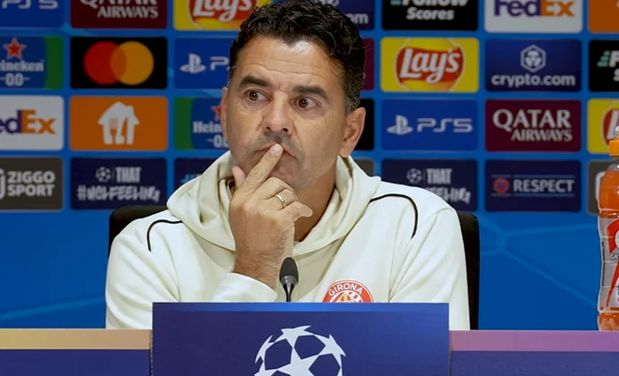 Míchel explica cómo llega el equipo y habla de Tsygankov, Solís, Danjuma, Blind, Van de Beek, Jastin y el PSV