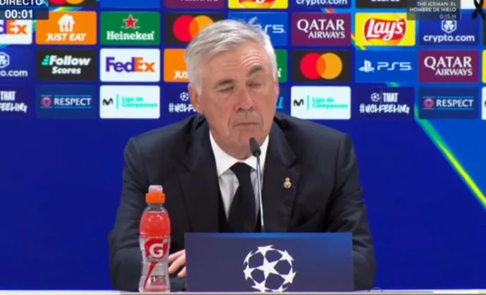 Ancelotti analiza el momento que atraviesa el equipo y habla de Vinicius, Mbappé y el cambio de Valverde