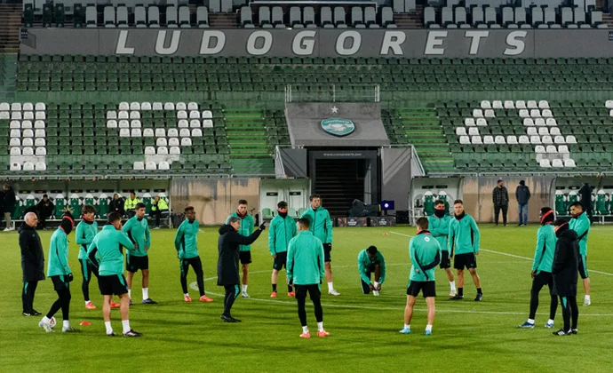 Sancet no entrena con el grupo en el campo del Ludogorets
