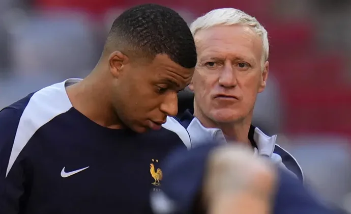 Deschamps vuelve a dejar fuera a Mbappé de la lista de Francia por decisión técnica