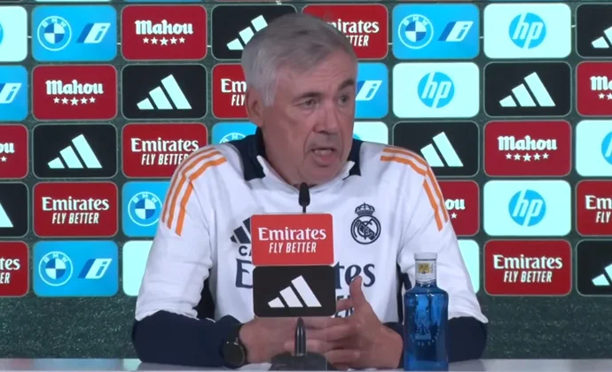 Ancelotti, sobre Mbappé, Bellingham, Vinicius, Valverde, Endrick, Güler, Osasuna y el momento del equipo
