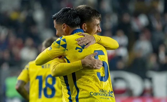 Jornada 13: Rayo 1-3 Las Palmas. Estadísticas y puntos fantasy