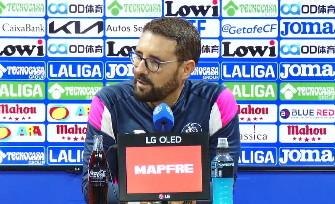 Bordalás explica cómo llega el equipo y habla de Djené, Mayoral, Yildirim, Peter, Duarte, Aberdin, Nyom y el Girona