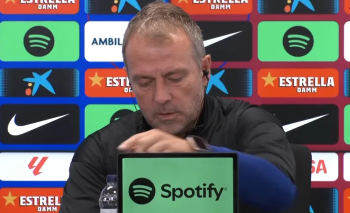 Flick, sobre Cubarsí, Yamal, Olmo, Íñigo, Lewandowski, De Jong y la Real Sociedad