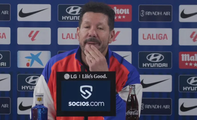Simeone, sobre Molina, Azpilicueta, Llorente, Sorloth, el ADN Atlético y el Mallorca