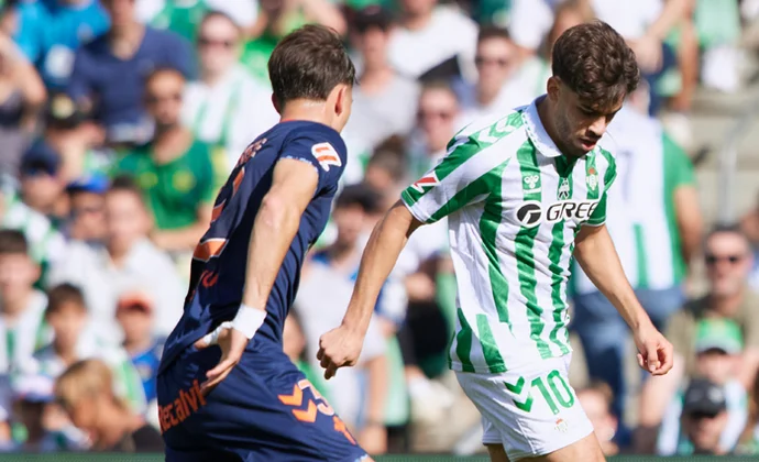 Jornada 13: Betis 2-2 Celta. Estadísticas y puntos fantasy