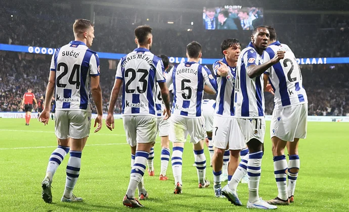 Jornada 13: Real Sociedad 1-0 Barcelona. Estadísticas y puntos fantasy