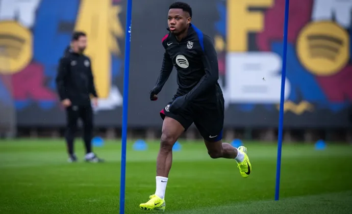 Parte médico oficial de Ansu Fati y periodo estimado de baja