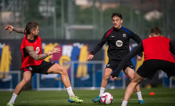 El Barcelona retoma los entrenamientos con nueve jugadores en la enfermería
