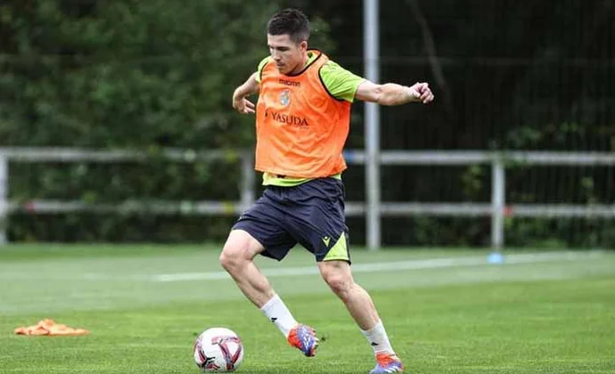 Igor Zubeldia se someterá a pruebas en los isquiotibiales en las próximas horas