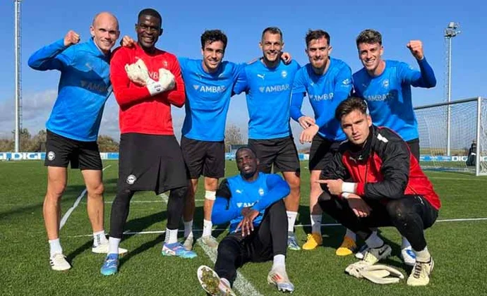 Abqar, Benavídez y Hugo Novoa, bajas este martes en Ibaia