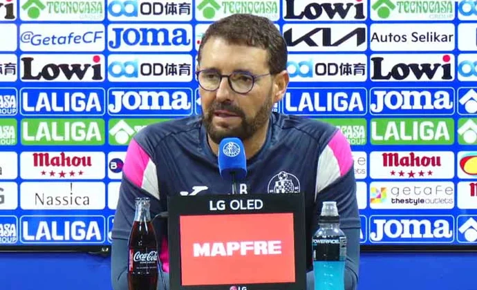 Bordalás habla de Mayoral, Alderete, el Valladolid y el mercado de fichajes