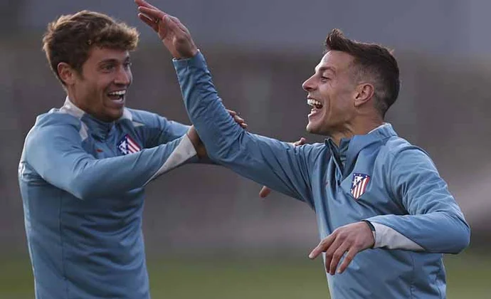 Le Normand se prueba con casco, Reinildo regresa y Simeone solo tiene dos bajas