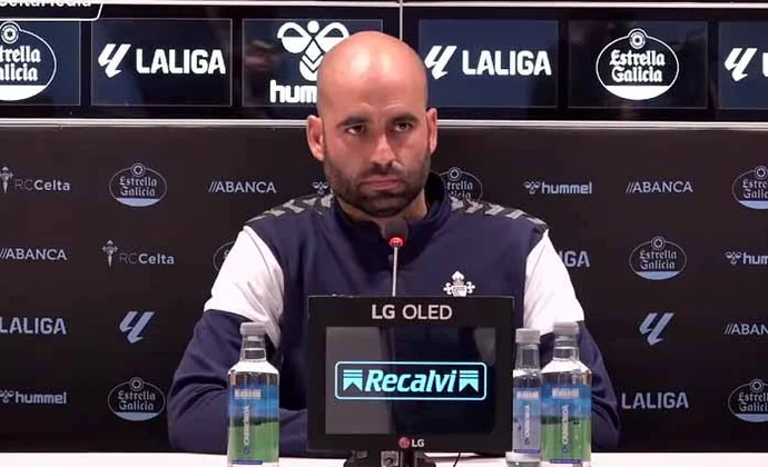 Giráldez, sobre De la Torre, Carreira, Douvikas, Swedberg, Marcos Alonso, Mingueza, Moriba, Domínguez, Hugo Álvarez y el Barça