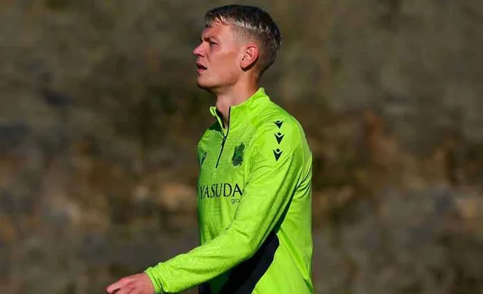 Parte médico oficial de Orri Oskarsson, sin tiempo revelado de baja