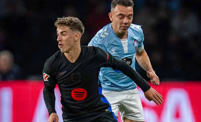 Jornada 14: Celta 2-2 Barcelona. Estadísticas y puntos fantasy