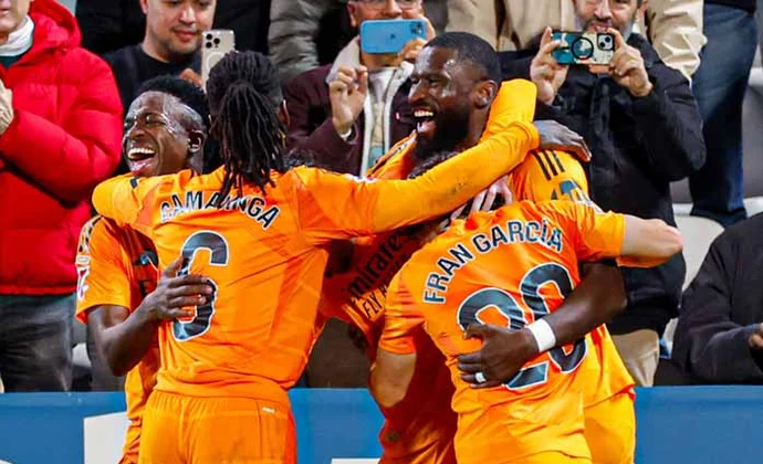 Jornada 14: Leganés 0-3 Real Madrid. Estadísticas y puntos fantasy