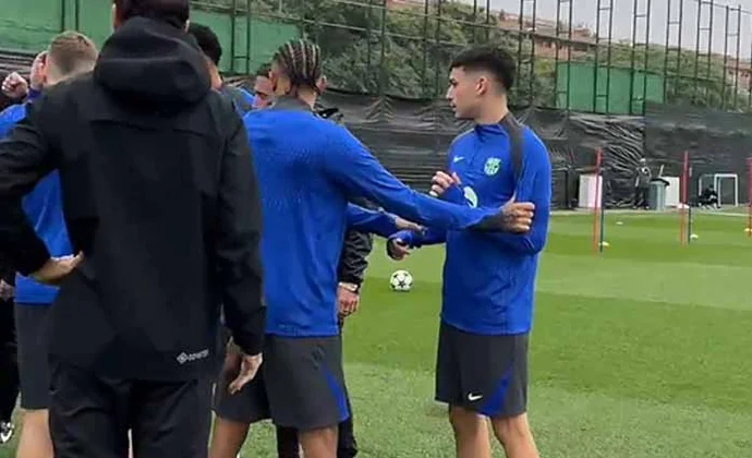 Eric García y Ferran Torres completan la sesión y Lamine Yamal está descartado para Champions