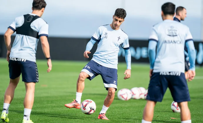 El Celta retoma los entrenamientos sin Jailson