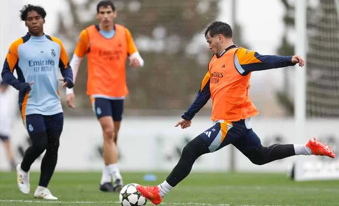 El Real Madrid retoma los entrenamientos con un total de siete bajas