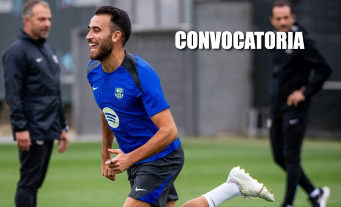 Eric García recibe el alta médica y entra en la lista para recibir al Stade Brestois