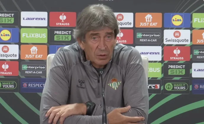 Pellegrini, sobre los plazos de Isco, Fornals y Bellerín, la ausencia de Abde y el partido contra el Mlada Boleslav