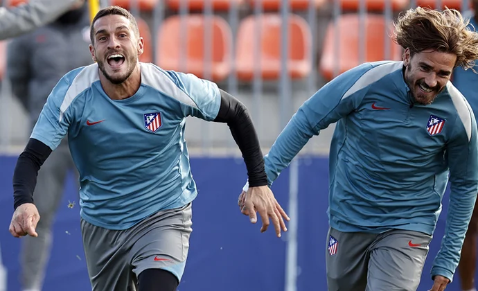 El Atlético retoma los entrenamientos con Le Normand, pero sin Molina ni Lemar