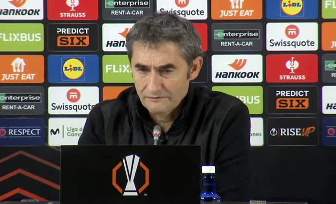 Valverde explica por qué no ha hecho rotaciones y habla de Boiro, Gorosabel y Unai Simón