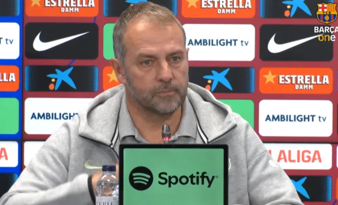 Flick confirma la vuelta de Yamal, descarta rotaciones y habla de Araujo, De Jong y Gavi