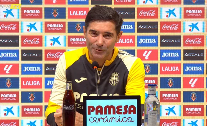 Marcelino, sobre Gerard, Ayoze, Bailly, Pau Navarro, Cabanes, el acompañante de Barry y el Girona
