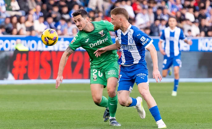 Jornada 15: Alavés 1-1 Leganés. Estadísticas y puntos fantasy