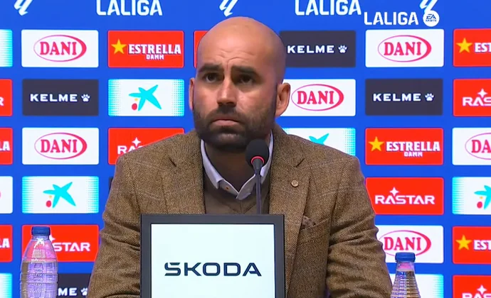 Giráldez analiza la derrota y habla de Manquillo, Moriba y Damián