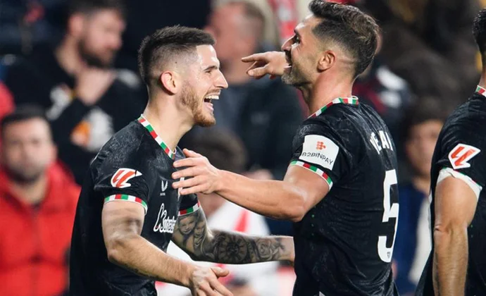 Jornada 15: Rayo 1-2 Athletic. Estadísticas y puntos fantasy