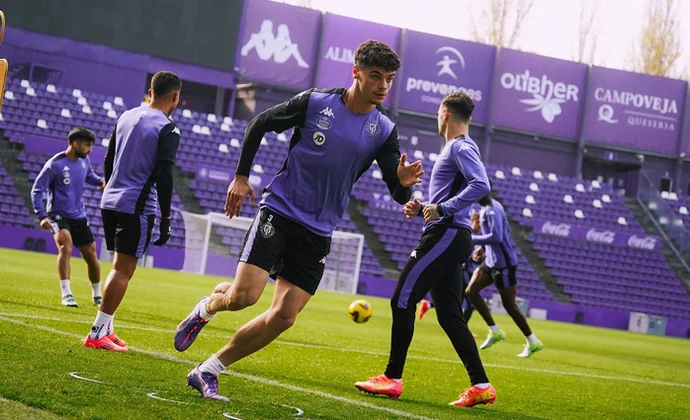 El Valladolid regresa a los entrenamientos sin Amallah ni entrenador