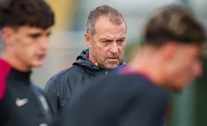 Balde y Olmo entrenan con normalidad este lunes