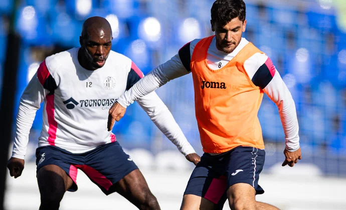 Pruebas a Uche en la vuelta al trabajo del Getafe