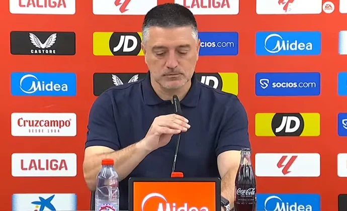 García Pimienta expresa sus sensaciones y habla de Saúl, Peque y la lesión de Lokonga