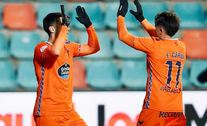 Ficha técnica de la Copa del Rey: Salamanca 0-7 Celta