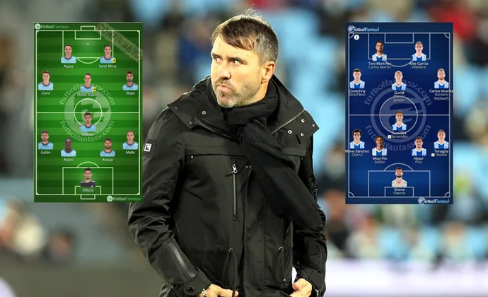 El 4-1-3-2 de Coudet en el Celta, ¿cómo sería en el Alavés en caso de aplicarse?