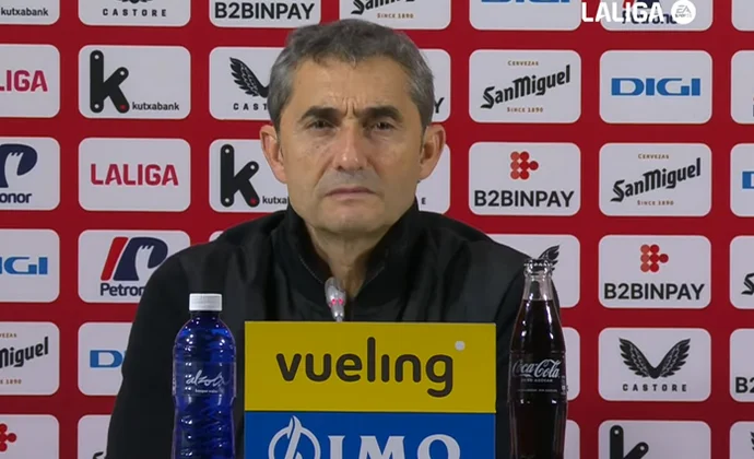 Valverde celebra el triunfo y habla de Gorosabel, Boiro, Galarreta, Agirrezabala y Berenguer